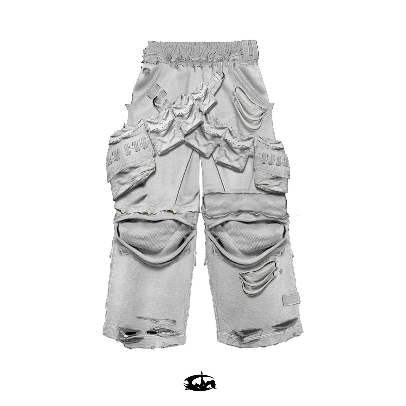 "BBY TECHBOI" MULTI POCKET SWEATPANTS