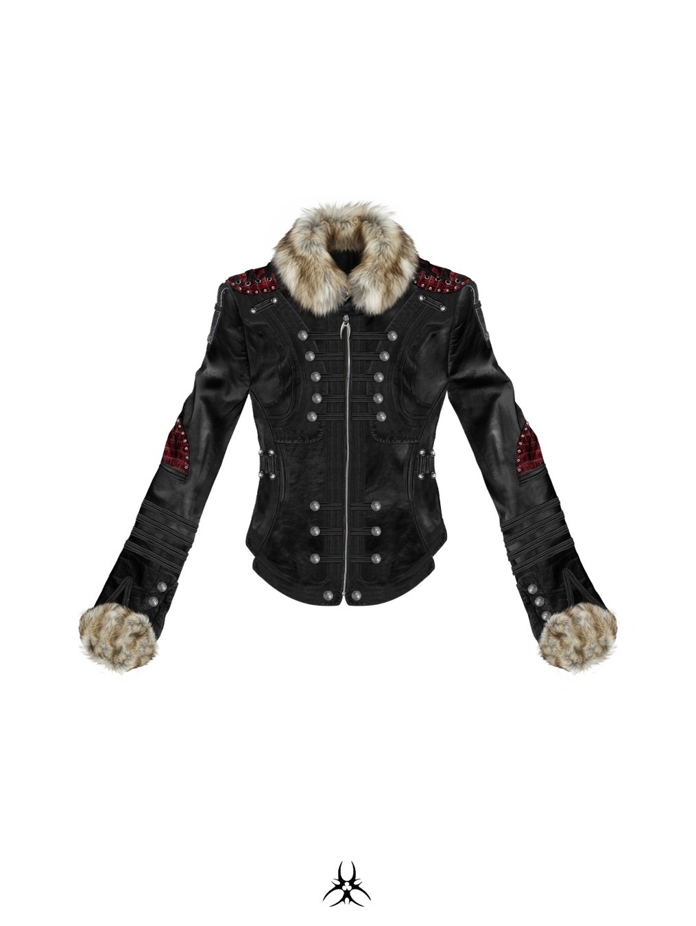 Blood SL Fur Leather Jacket
