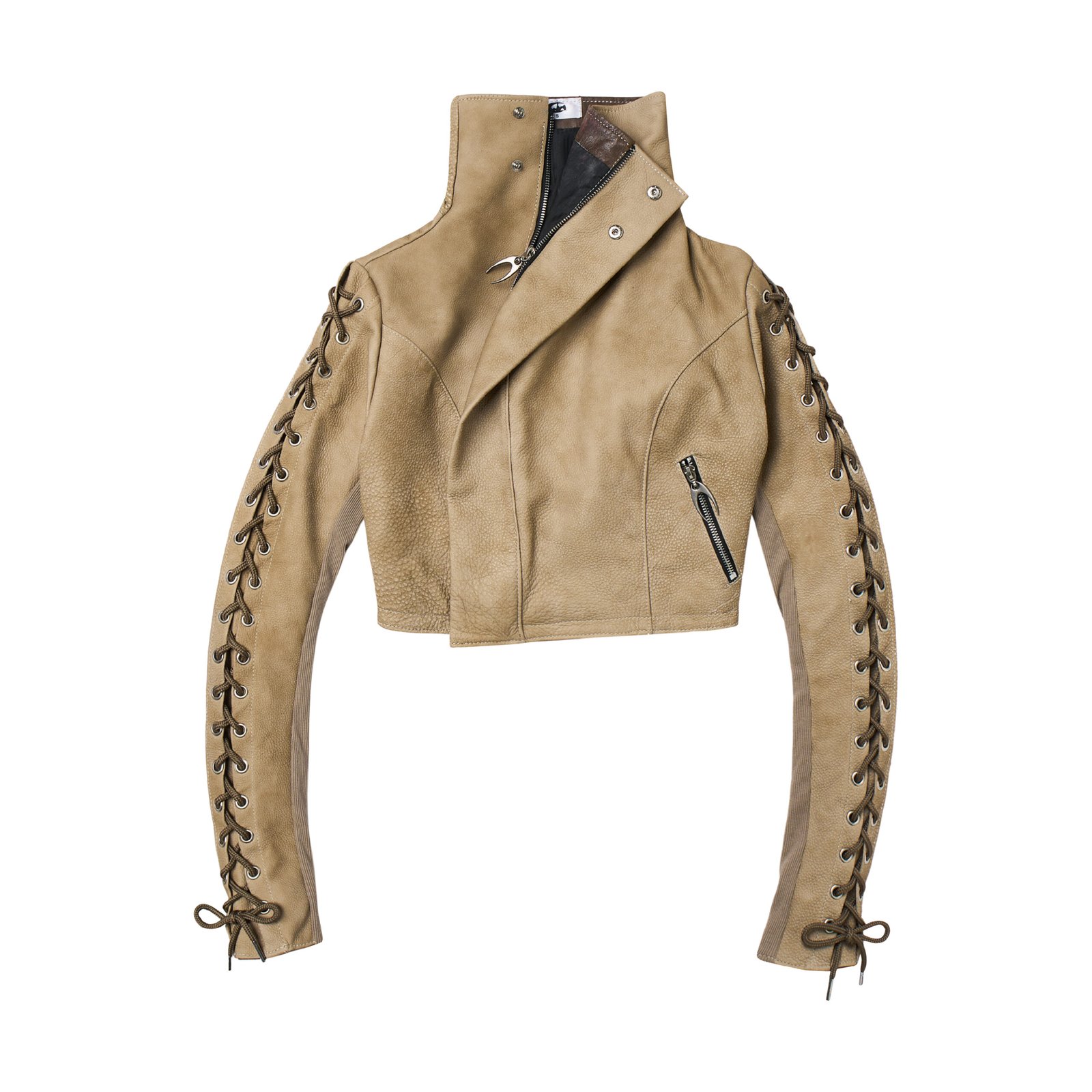 Rawhide Spine Cropped Jacket